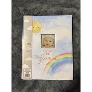 Moon & Stars Baby Memory Book “You Are My Sunshine” First 5 Years Keepsake NEW